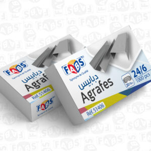 Agrafes Fabs  24/6